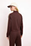 Brown Diver/Scuba Knitted Sports Jacket Thmss26Sk00001 - 4