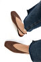 Brown Suede Women's Sandals 21384 - 3