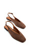 Brown Suede Women's Sandals 21384 - 5