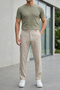 Bej Esnek Likralı Slim Fit Bilek Boy Erkek Pantolon TMNSS26PL00019 - 2