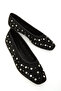 Black Suede Women's Ballerinas 21265 - 5