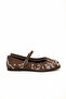 Brown Suede Women's Ballerinas 21327 - 6