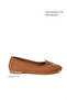 Tan Suede Women's Ballerinas 21353 - 2