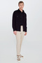 Men's Beige Slim Fit Slim Fit Tie-Waist Casual Jogger Pants with Side Pockets - 3
