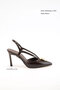 Brown Women's Classic Heeled Shoes 21401 - 2