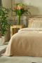 Maren Double Duvet Cover Set & Bedspread Set Beige - 6