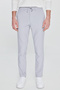 Men's Dark Gray Slim Fit Slim Fit Tie Waist Side Pocket Casual Jogger Pants - 2