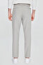 Men's Light Green Slim Fit Slim Fit Tie Waist Side Pocket Casual Jogger Pants - 6
