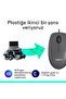 M100 USB Kablolu 1000 DPI Mouse, Siyah 910-006652 - 6
