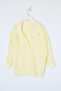 Yellow Off-Shoulder Thin Fabric Oversize Modal Shirt Tdrss26Go00018