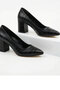 Black Krako Women's Classic Heeled Shoes 18511 - 2