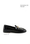 Black Women's Loafer Shoes 21387 - 2