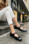 Black Patent Leather Women's Ballerinas 20812 - 5