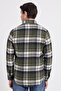 Men's Slim Fit slim fit checkered winter lumberjack shirt - 6