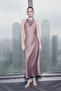 Vizon Degaje Yaka Slip Maxi Elbise TPRSS26EL00020