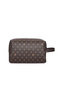 Brown Monogram Men's Handbag with Hand Grip and Zipper Closure - Portfolio Bag 01Pc001179 - 7