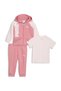 Youth, Infant, Pre-School; Male, Female; Knitted Suits; Regular-Long Sleeve; Pink; Puma Shuffle; 68