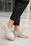 Beige Women's Casual Shoes 17868 - 5