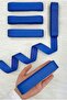 Cobalt Blue Grosgrain Ribbon 3 cm 10 Mt, Bohça Dowry Wedding Circumcision Birthday Gift Packaging Decoration - 2