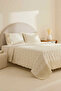 Lacera Embroidered Double Duvet Cover Set Ecru - 3