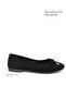 Black Suede Women's Ballerinas 21352 - 2