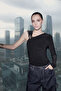 Limited Edition Siyah Aksesuar Detaylı Asimetrik Yaka Örme Party Body TPRSS26BD00001