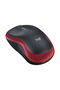 M185 USB Alıcılı Kompakt Kablosuz Mouse, Kırmızı 910-002237
