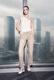 Limited Edition Bej Ütü İzli Normal Bel Straight Jeans TWOSS26JE00049 - 2