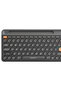 KB835WB Kablosuz Klavye ve Mouse Seti | Türkçe Q | Bluetooth + 2.4GHz | Sessiz Tuş - Siyah - 4