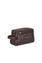 Brown Monogram Men's Handbag with Hand Grip and Zipper Closure - Portfolio Bag 01Pc001179 - 4