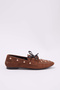 Koyu Kahverengi Kadın Loafer TAKSS26LA00013 - 5
