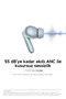 Redmi Buds 8 Pro Beyaz Bluetooth Kulakiçi Kulaklık TWS - ANC BT 5.4 (Xiaomi TR Garantili) - 10