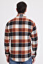 Men's Slim Fit slim fit checkered winter lumberjack shirt - 6