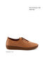 Tan Genuine Leather Women's Loafer Shoes 21363 - 2