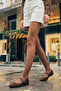 Brown Suede Women's Ballerinas 20842 - 5