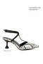Black Snake Women's Classic Heeled Shoes 21302 - 2