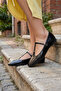 Black Women's Ballerinas 21310 - 3