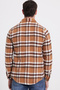 Men's Slim Fit slim fit checkered winter lumberjack shirt - 6