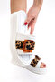 White Women's Slippers 21286 - 2