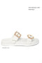 White Women's Slippers 21289 - 7