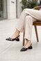 Women's Black Classic Heeled Shoes 18839 - 3