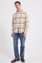 Men's Relax Fit Comfortable Cut Winter Plaid Lumberjack Shirt - 2