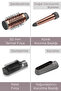 Air Styler 1000W 200 Derece İyon Etkili 4 Başlıklı Hava Üflemeli Saç Şekillendirici Seti Gri AS136E - 6