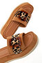 Tan Suede Women's Slippers 21286 - 4