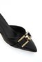 Black Women's Classic Heeled Shoes 21290 - 4