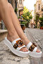 White Women's Slippers 21286