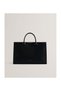 Rosane Handtasche Leder 35 cm