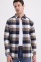 Men's Slim Fit slim fit checkered winter lumberjack shirt - 3