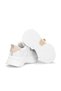 Kids Ds 2051 White Beige Children's Sneaker Casual Sports Shoes - 6