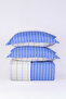 Double Reversible Striped Patterned Bed Sheet Sız Nevresim Seti Tphss26Ckn00016 - 3